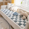Cubierta del sofá de la cama de la alfombra de mascotas de color cuadrado de color cuadrado de color crema de color crema