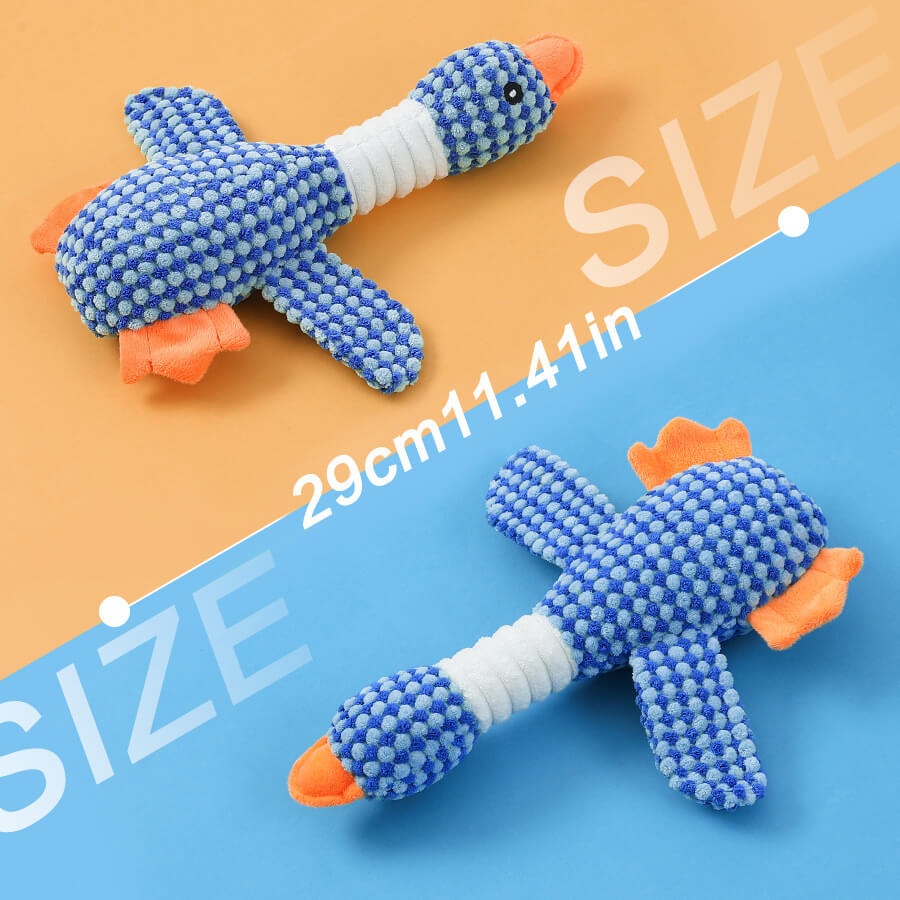 Juguete resistente a mordiscos para perros con squeaker - Pájaro