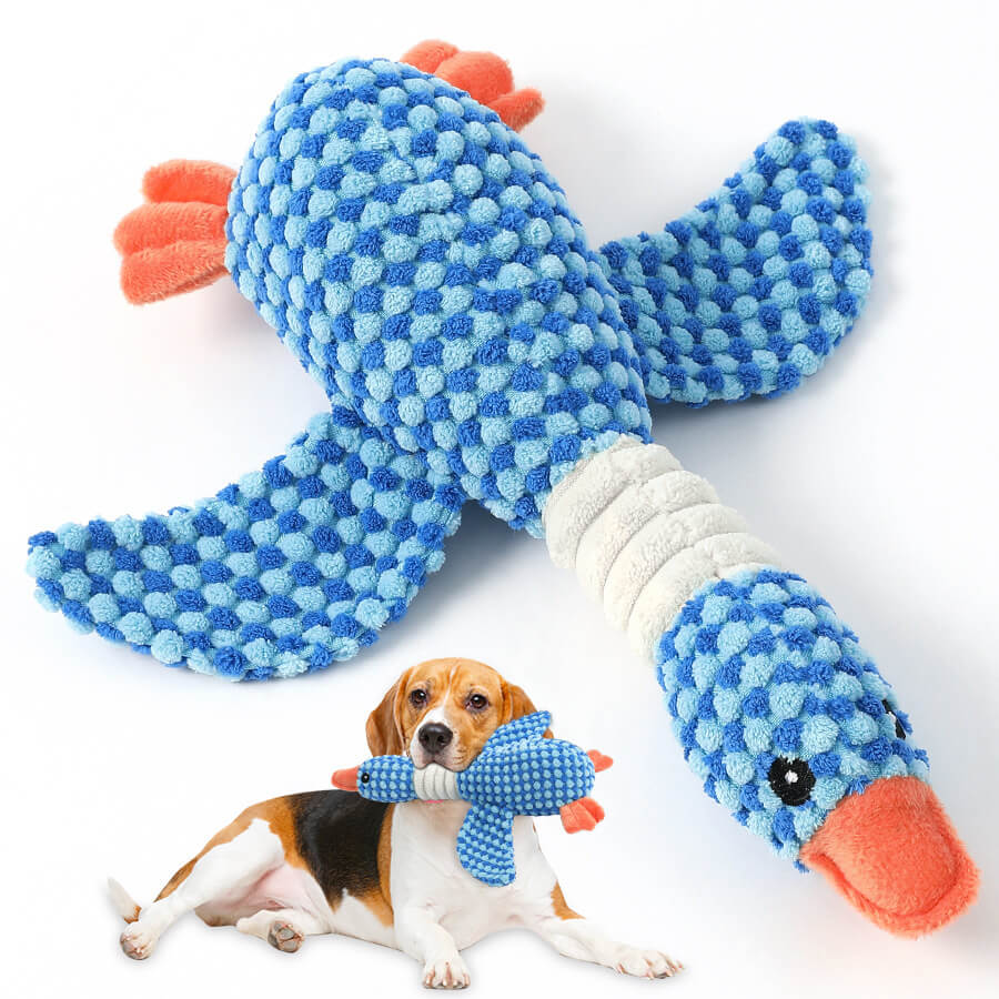Juguete resistente a mordiscos para perros con squeaker - Pájaro