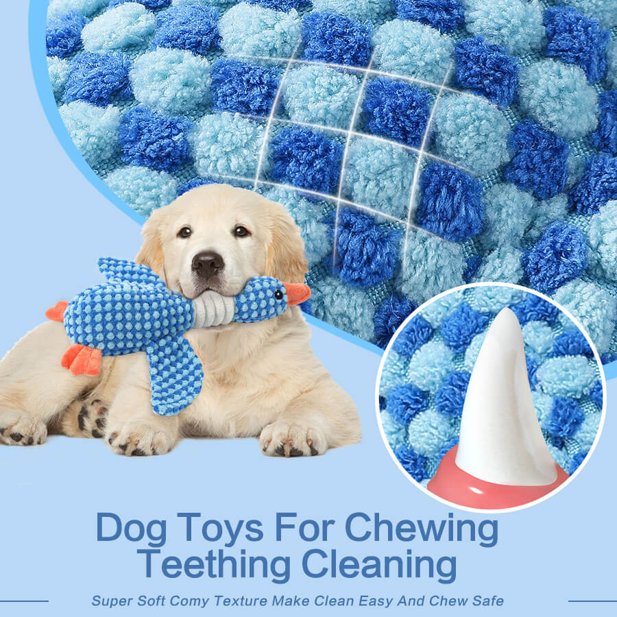 Juguete resistente a mordiscos para perros con squeaker - Pájaro