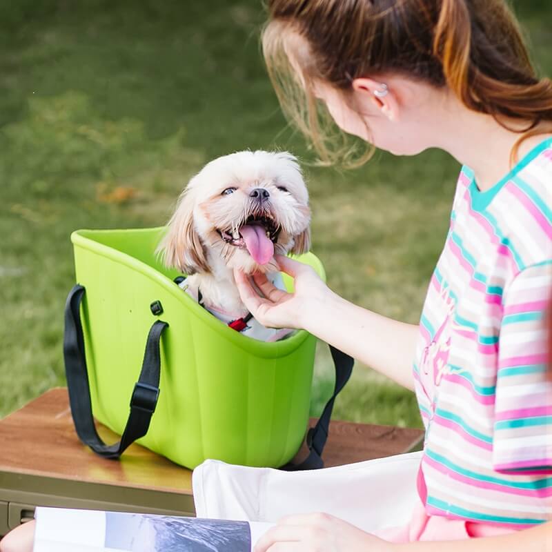 Bolsa de transporte para mascotas de exterior de gran capacidad, ligera, impermeable y de EVA