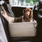 Cama elevada de asiento de asiento para perros de cuero para perros de cuero para perros - Voyager urbano