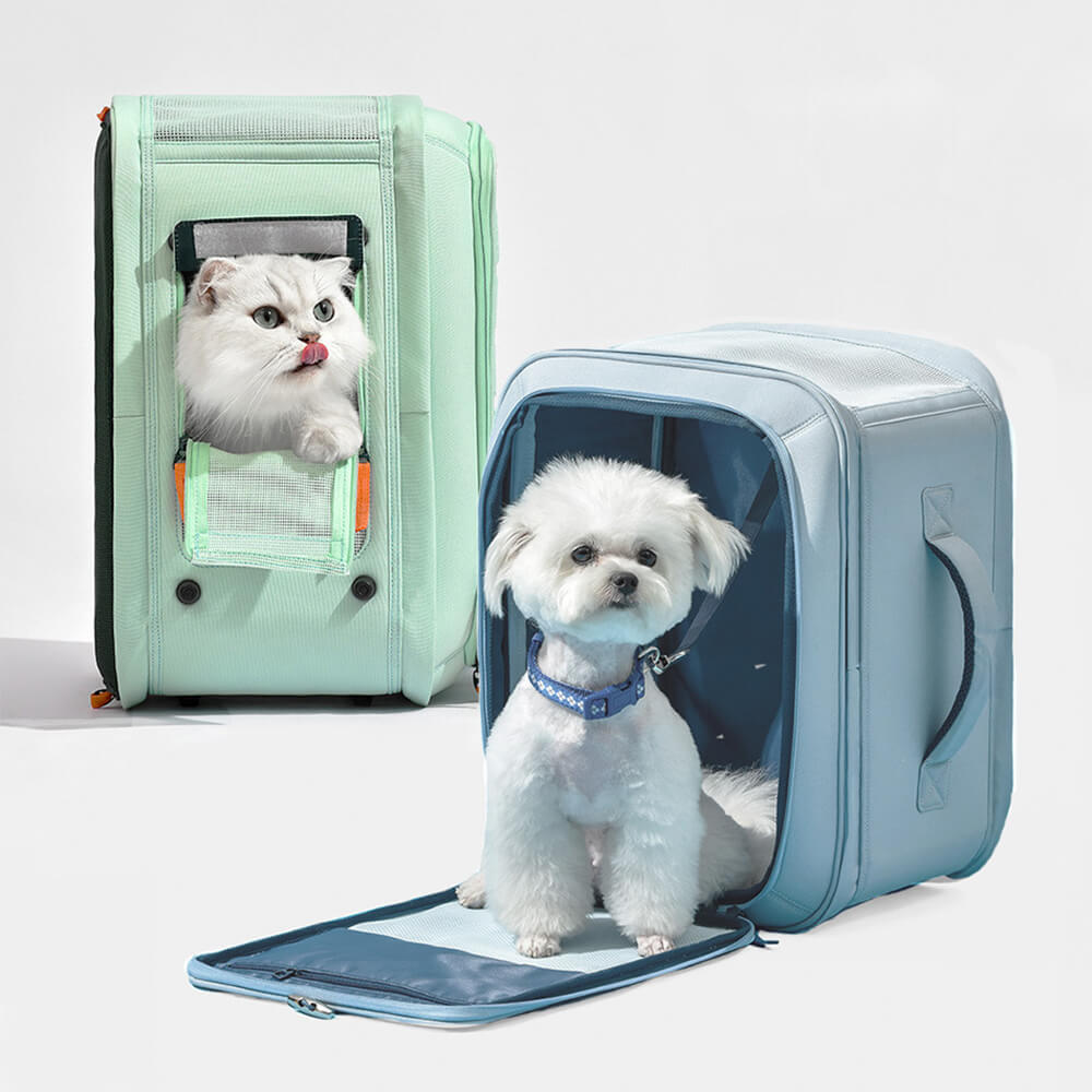 Mochila para perros y gatos 4 en 1, multifuncional, plegable, duradera y transpirable