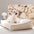 Cama impermeable para perros y gatos con soporte curvo y tela Teddy