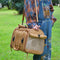 Expandable Large-Space Single Shoulder Handbag Travel Cat Carrier Bag