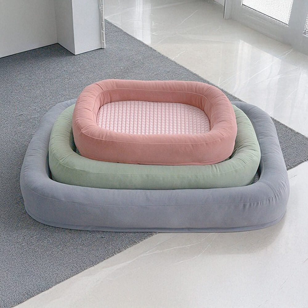 Cama ortopédica lavable y funcional para perros y gatos