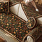 Garden Vintage Muebles de lujo protectoras Cubiertas de sofá sin deslizamiento