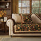 Garden Vintage Muebles de lujo protectoras Cubiertas de sofá sin deslizamiento