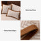 Cubierta moderna de Herringbone Chenille Chenille anti-scratch sin deslizamiento
