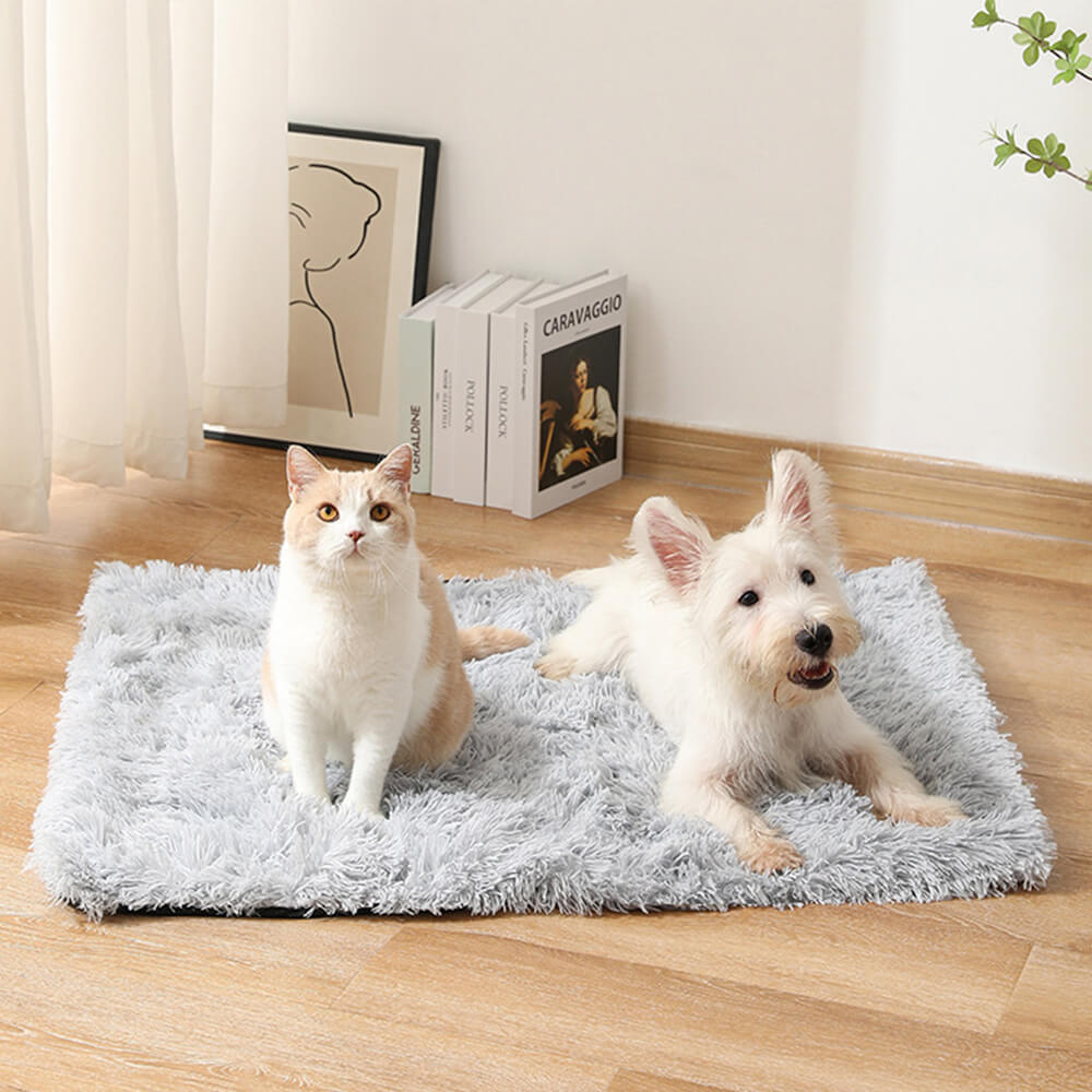 Alfombra suave y esponjosa para perros y gatos, antideslizante