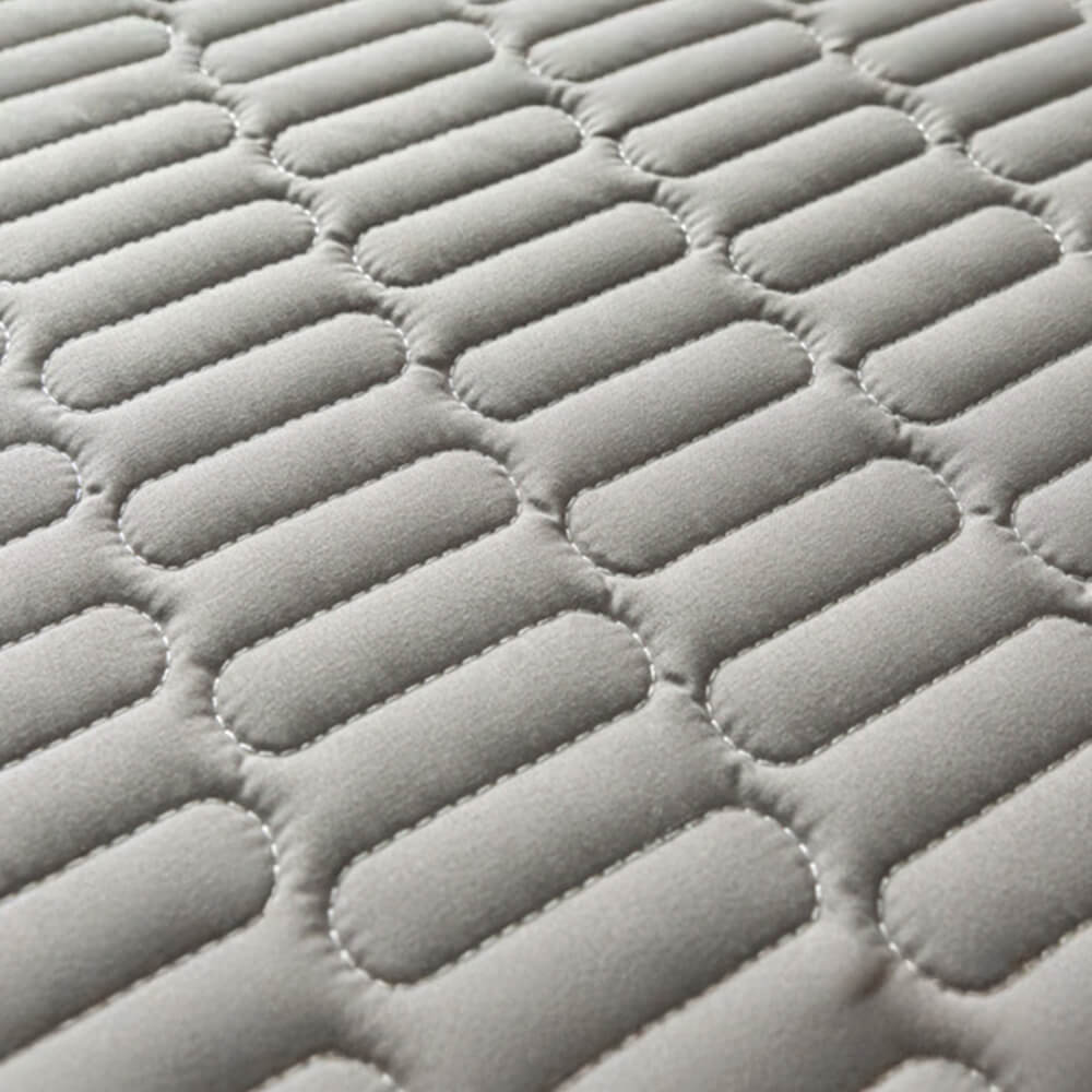 Protector de colchón impermeable con cremallera de completo cierre, suave y antibacterial