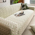 Patrón de oído de trigo texturizado Jacquard Fleece Magic Couch Couch