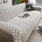 Patrón de oído de trigo texturizado Jacquard Fleece Magic Couch Couch