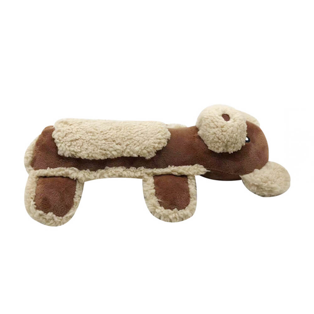 Ratón de peluche suave oso duradero juguete interactivo para perros que hace ruido al morder