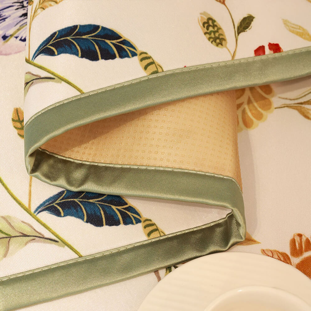 Funda de sofá floral pastoral de enfriamiento para todas las estaciones