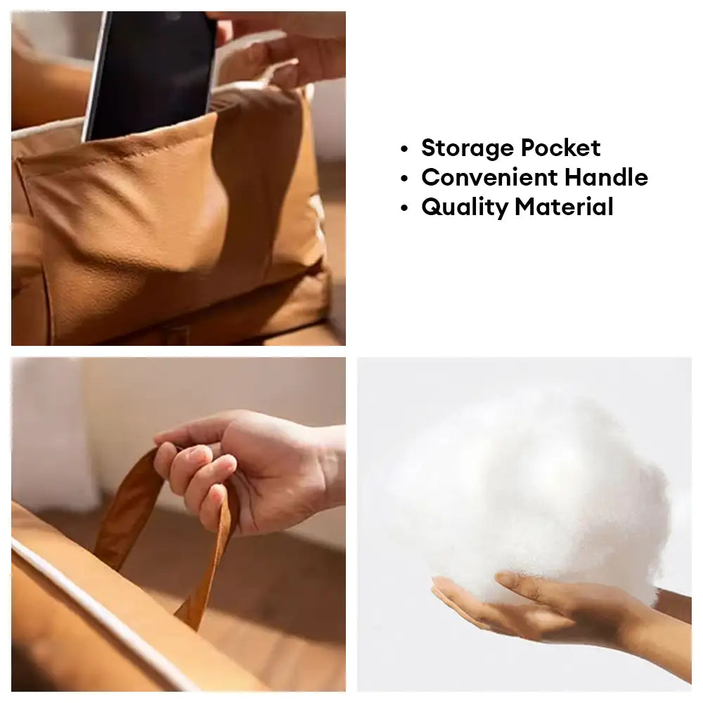 Faux cuero impermeable látex protector de látex sofá cama para perros