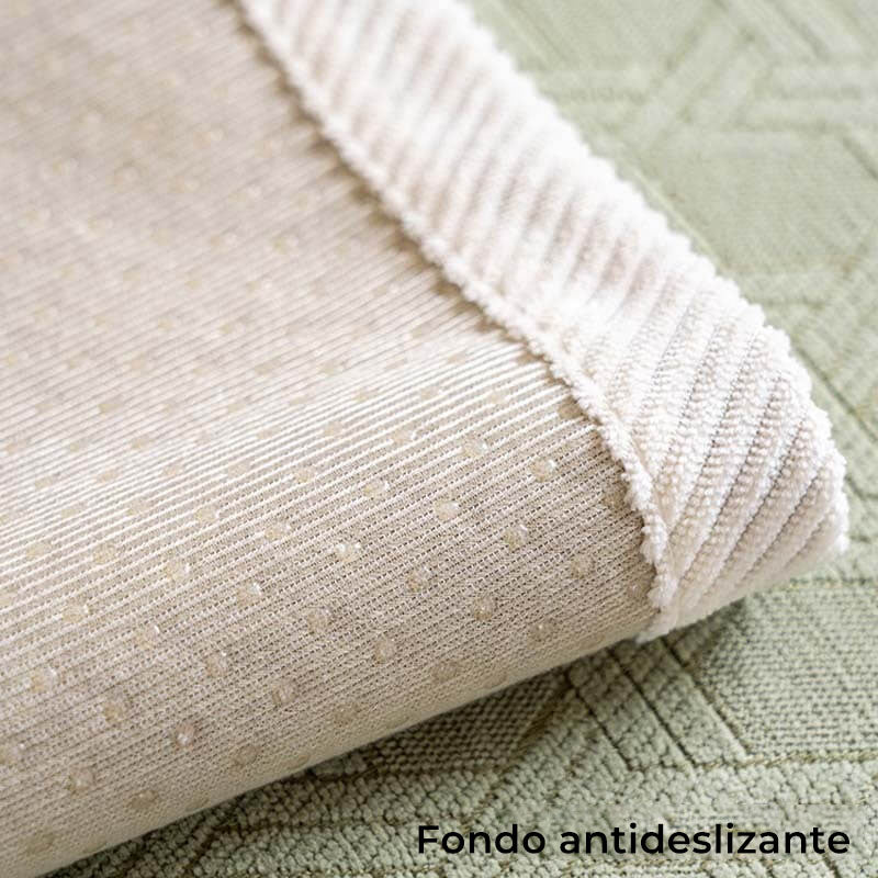 Funda de sofá impermeable y oleófuga de tejido de chenilla jacquard