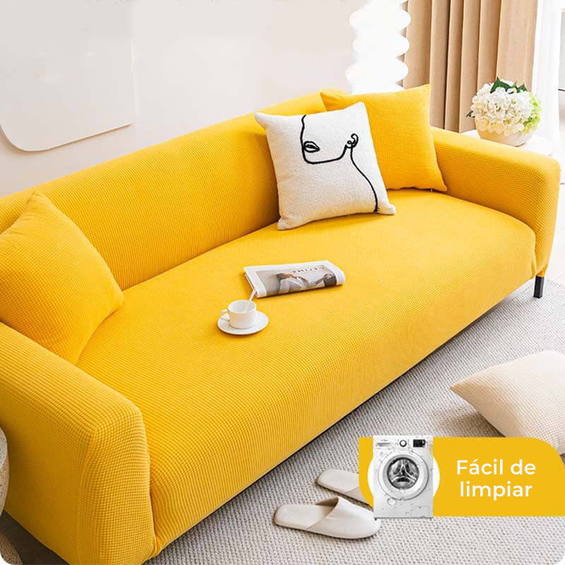 Funda de sofá protectora de vellón suave para muebles