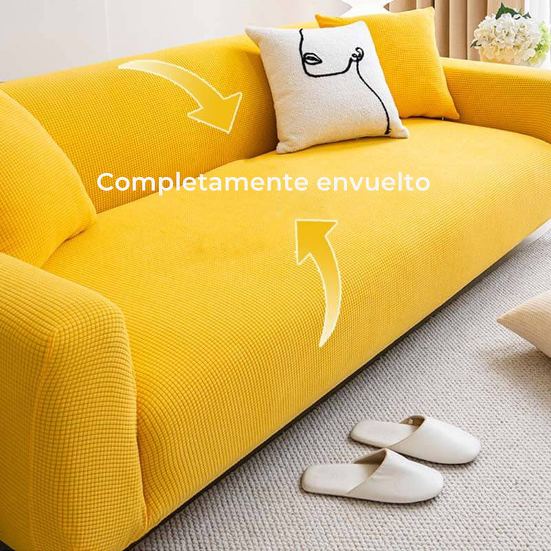 Funda de sofá protectora de vellón suave para muebles