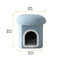 Casa portátil otomana mascota casa plegable cueva cueva de gato