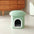 Casa para mascotas tipo otomano portátil, cueva para gatos plegable