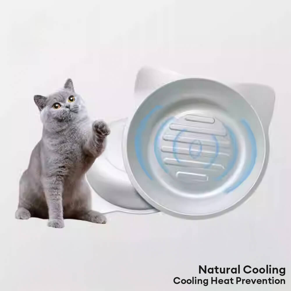 Cama refrescante para gatos de aleación de aluminio ecológica y cómoda