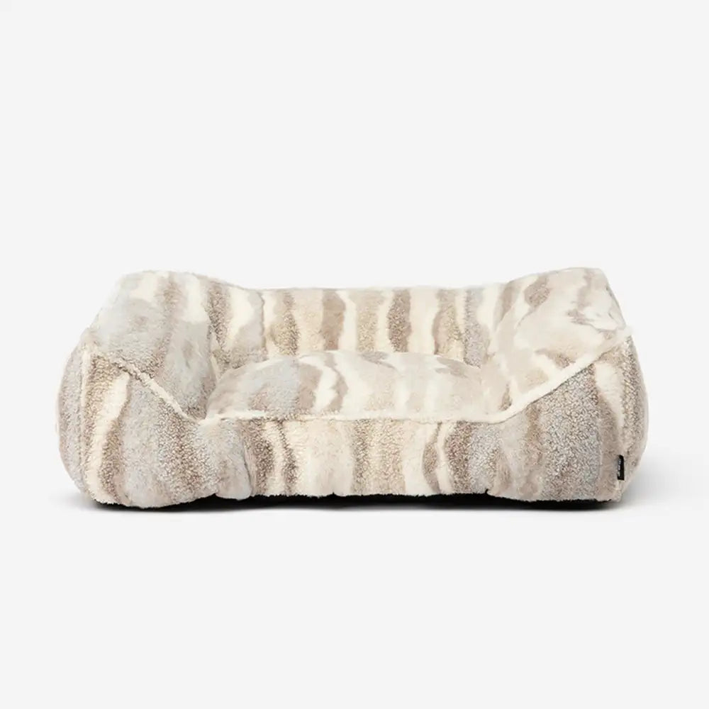 Cama grande para perros de arte en imitación de lana de cordero, cálida, resistente a rasguños y cómoda para un sueño profundo