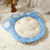 Bear paw peluche esponjoso y cómoda alfombra de mascota de espacio