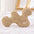 Juguete para perro en forma de hueso, juguetón y chirriante, cojín para mascotas