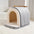 Cueva de estilo cálido para dormir profundamente, acogedora, casa para gatos y perros