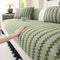 Chenille Art Corrugated Breatable No-Slip Couch Cover Coach