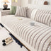 Chenille Art Corrugated Breatable No-Slip Couch Cover Coach