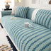 Chenille Art Corrugated Breatable No-Slip Couch Cover Coach