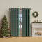 Cortinas de semi-blackout decorativas clásicas de navidad a cuadros clásicos