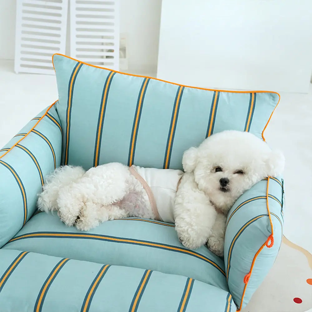 Cama de algodón cama calmante sofá cama para perros