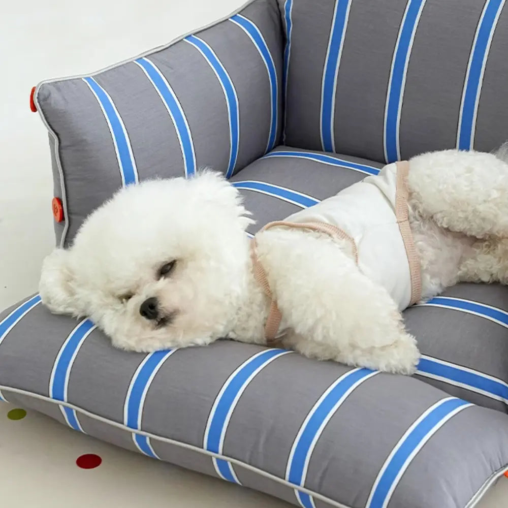 Cama de algodón cama calmante sofá cama para perros