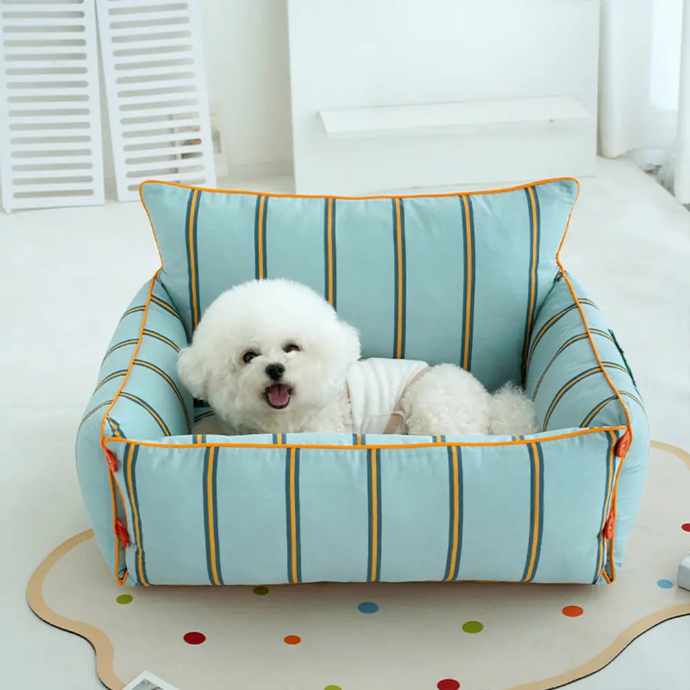 Cama de algodón cama calmante sofá cama para perros