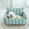Cama de algodón cama calmante sofá cama para perros
