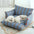 Cama Sofá para Perros de Algodón Comfort Calmante