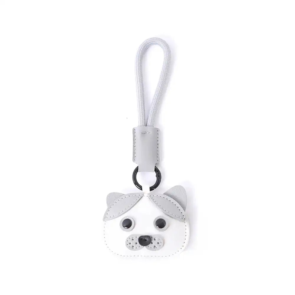 Llavero de imitación de cuero para perros - Regalo divertido para amantes de los perros y dueños de mascotas