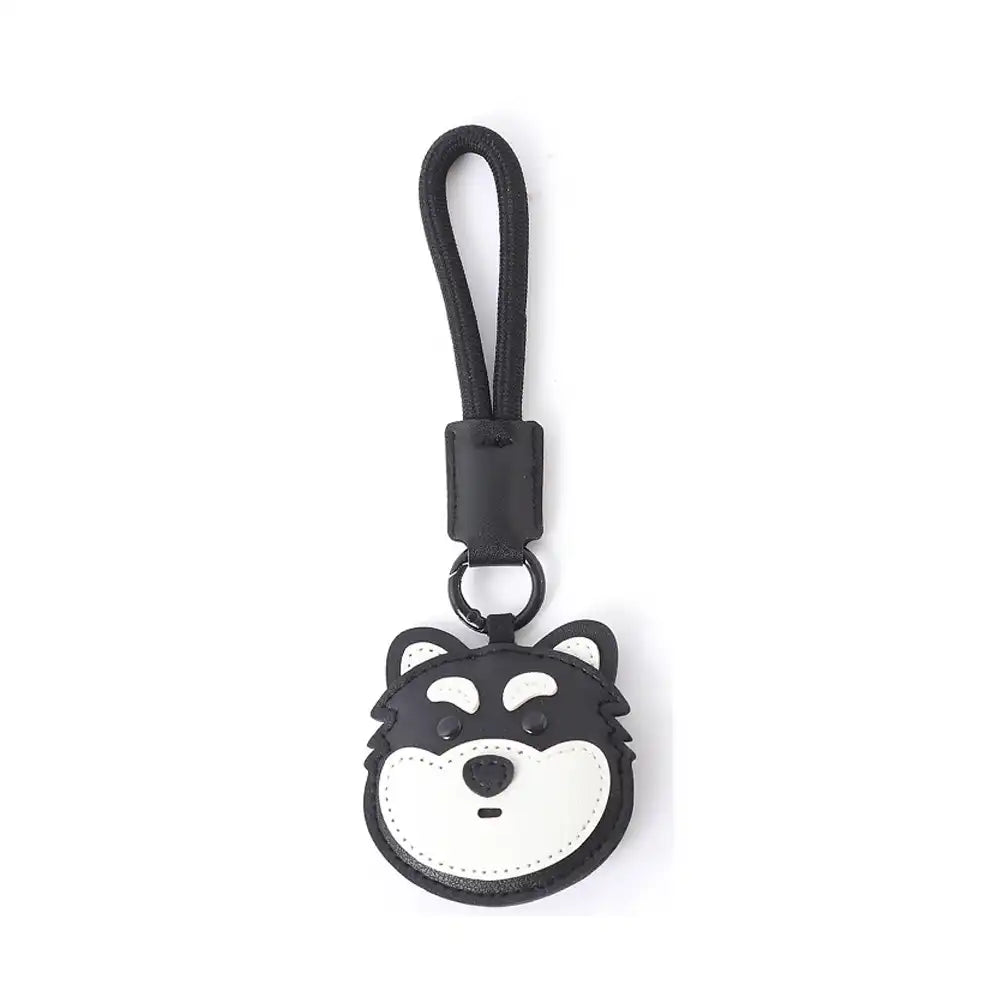 Llavero de imitación de cuero para perros - Regalo divertido para amantes de los perros y dueños de mascotas