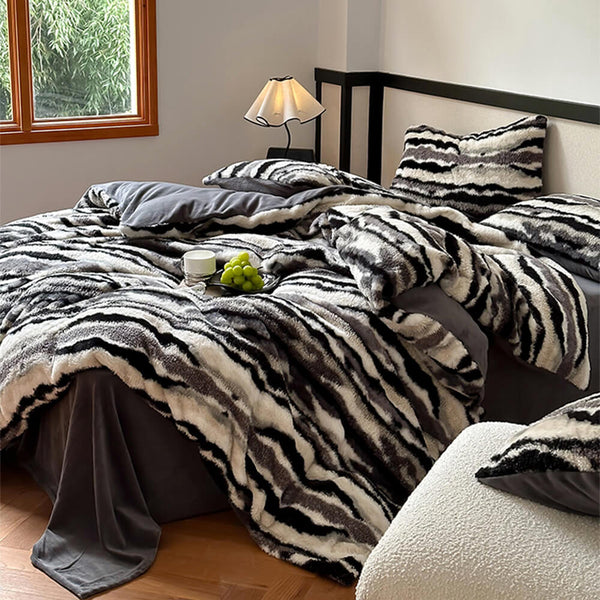 Juego de cama de lujo de lujo de lujo de lujo de doble cara