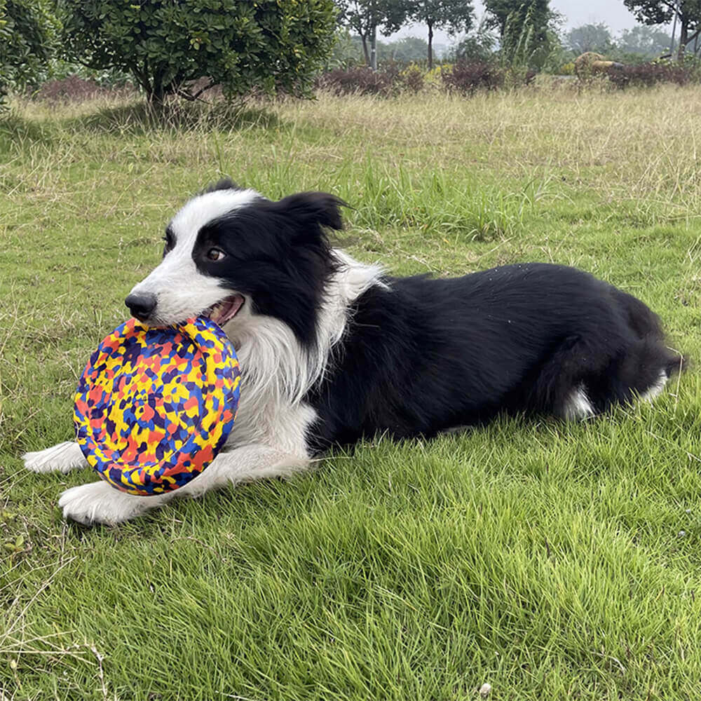 Juguete para perros con diseño de camuflaje duradero, cuerda resistente a las mordeduras, serie de juguetes flotantes para el agua