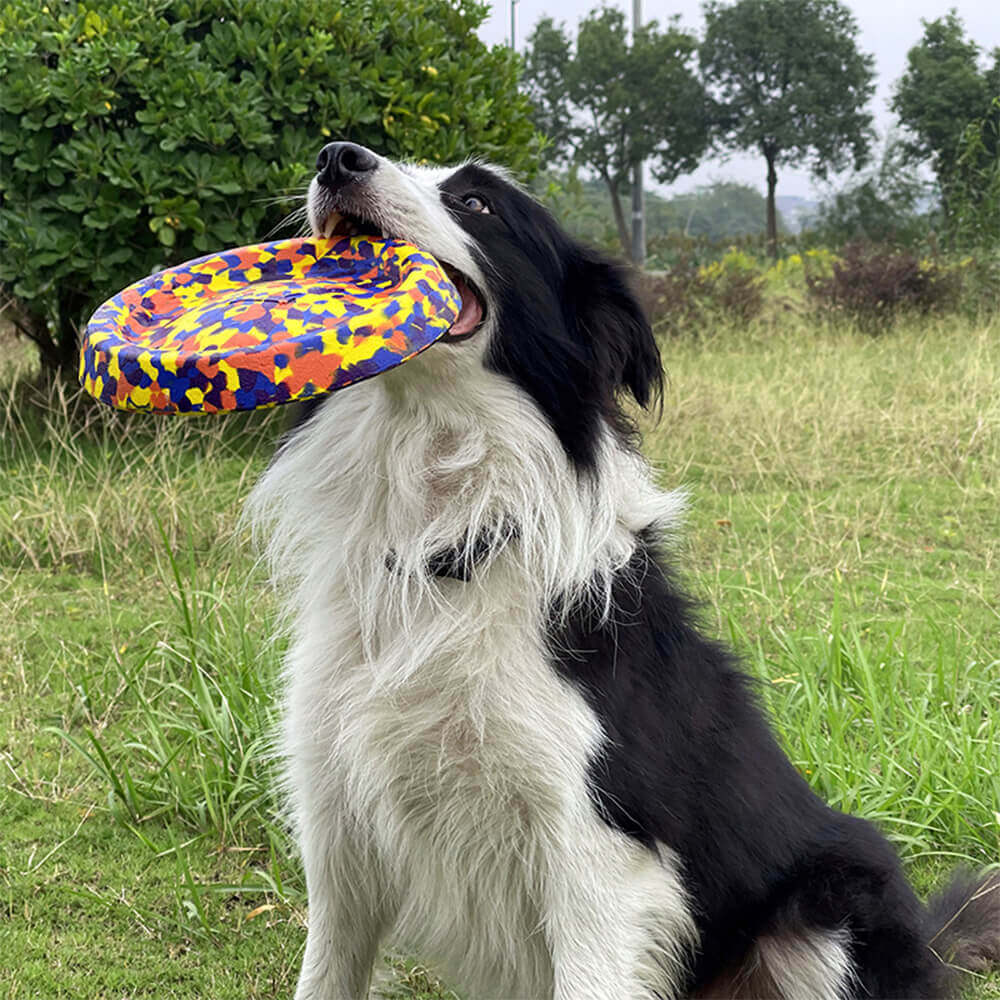 Juguete para perros con diseño de camuflaje duradero, cuerda resistente a las mordeduras, serie de juguetes flotantes para el agua