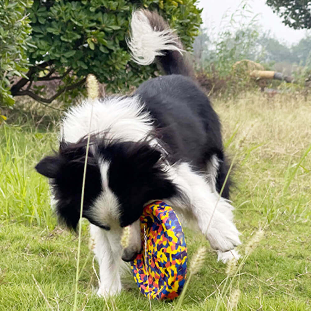 Juguete para perros con diseño de camuflaje duradero, cuerda resistente a las mordeduras, serie de juguetes flotantes para el agua