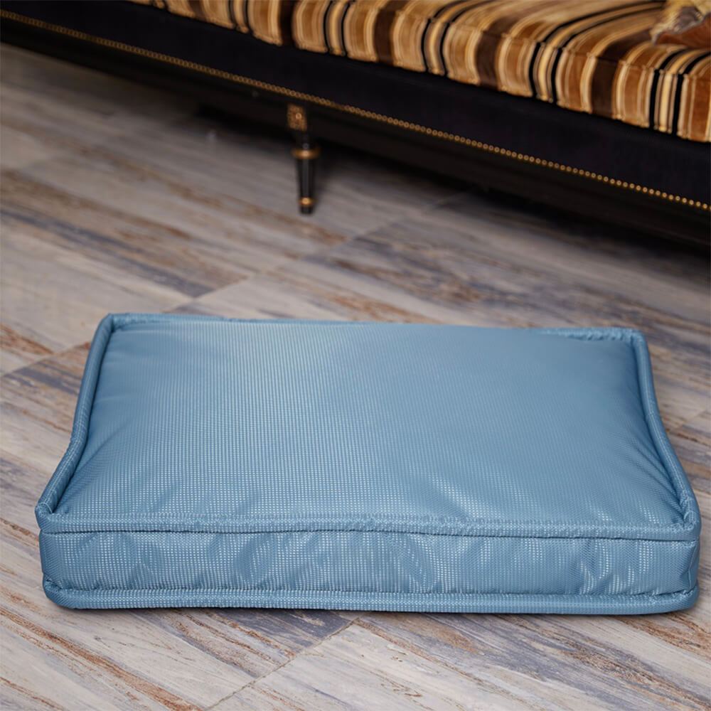 Cama para perros con almohada de máxima comodidad, duradera, resistente al agua, resistente al desgarro