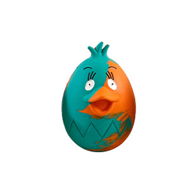 Juguete de goma de huevo de Pascua para perros: juguete de masticación divertido y duradero