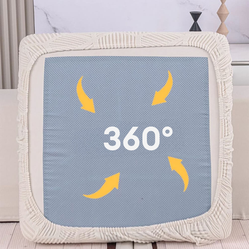 Funda de sofá mágica impermeable elástica con patrón de panal