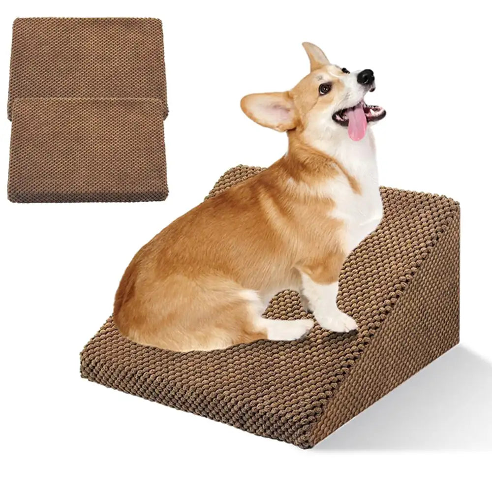 Rampas de perro de espuma modular con escaleras para escaleras con Velcro