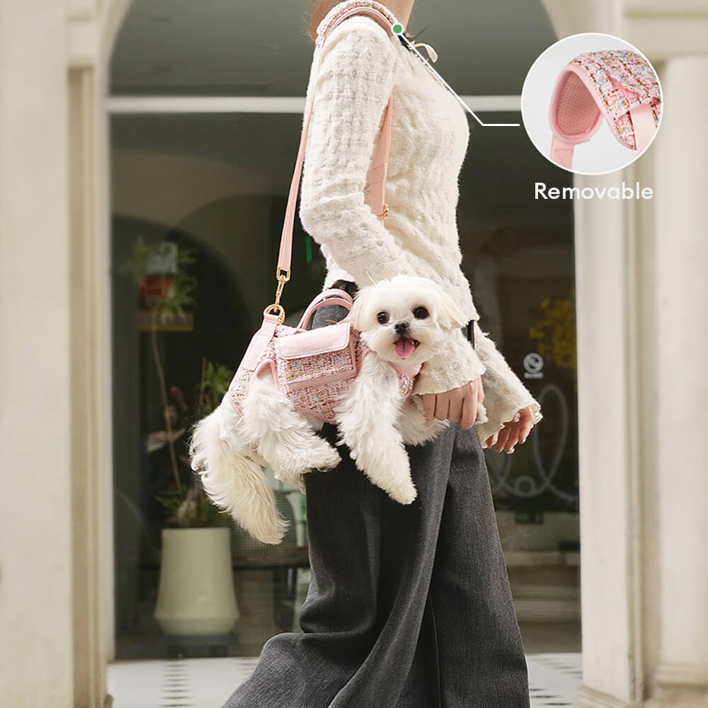 Arnés de mochila para perro pequeño, multifuncional y con chaleco para caminar